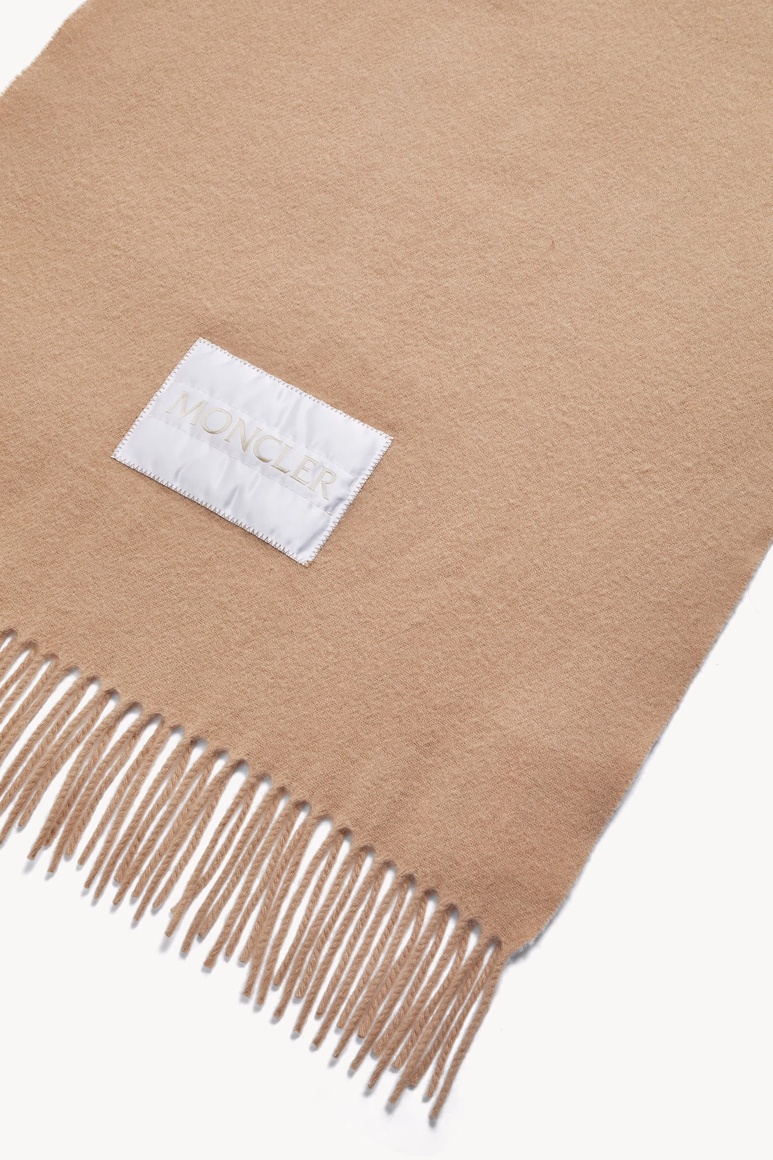 Écharpe en feutre de laine Femmes Beige Moncler 3